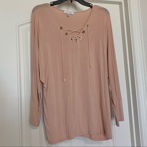 ⚜️Calvin Klein Lace Up Top⚜️